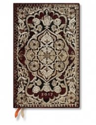 Бележник Paperblanks Dayplanners 2017 Rosa, Maxi/ 4391