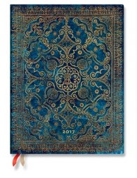 Бележник Paperblanks Dayplanners 2017 Azure, Ultra/ 4582