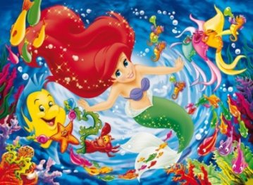 Пъзел Super Color 250 ч.: Малката Русалка 29661