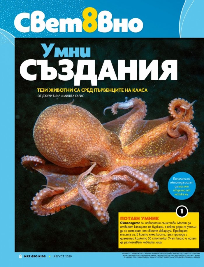 National Geographic KIDS България 8/2020