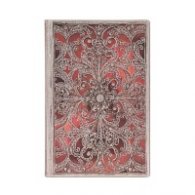 Бележник Paperblanks - Silver Filigree Collection / Garnet / Mini / Lined