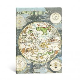 Бележник Paperblanks - Early Cartography / Celestial Planisphere / Mini / Lined