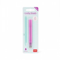 Комплект от 2 пълнителя за гел химикалка Legami Lovely Friends - Виолетово