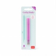 Комплект от 2 пълнителя за гел химикалка Legami Lovely Friends - Виолетово