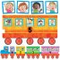 123 с влакчето цифрите научи - образователна игра HMU28566