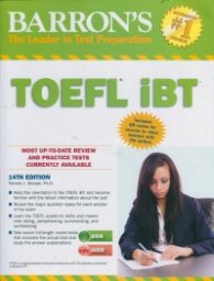 Barron's TOEFL IBT With CD/ 14th Edition