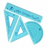Комплект за чертане Legami - син