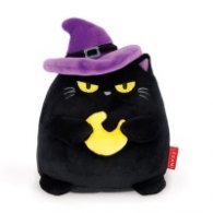 Плюшена играчка Legami - Коте Вещица