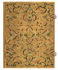 Бележник Paprblanks Gold Inlay Ultra, Lined/ 5306