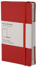 Бележник Moleskine Memo Pockets Pocket Hard Red [Diary] [0314]