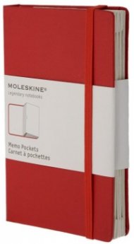 Бележник Moleskine Memo Pockets Pocket Hard Red [Diary] [0314]