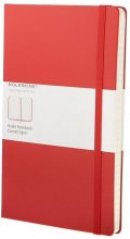Бележник Moleskine Classic Red Notebook, Ruled Large [Hardcover] [0048]