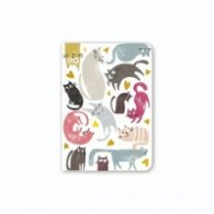 Джобен бележник - Котки CARTES D'ART
