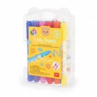 Комплект от 12 пастели Legami - Мече