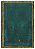 Бележник Paperblanks Dayplanners 2019 Viridian, Midi/ 9111