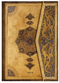Бележник Paperblanks Dayplanners 2019 Safavid, Midi/ 9104
