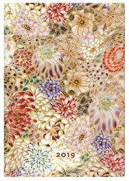 Бележник Paperblanks Dayplanners 2019 Kikka, Midi/ 9081