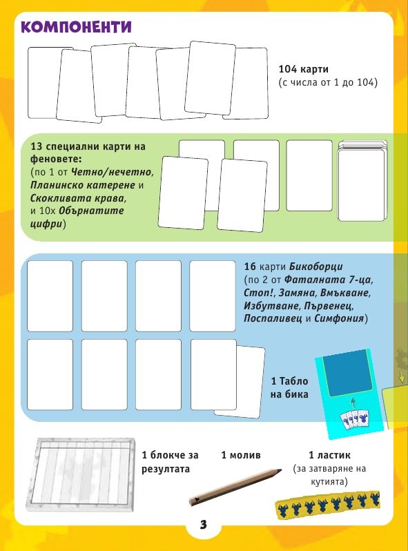 Фаталната щестица - Настолна игра