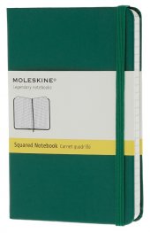 Бележник Moleskine Notebook Square Oxide Green Pocket [Hard Cover] [6286]