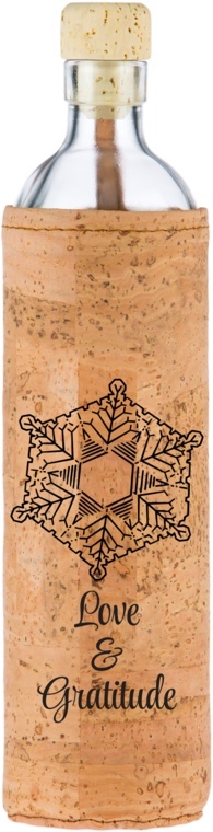 Бутилка FLASKA SPIRITUAL 0.500L: Корк - Еmoto project + корк. тапа