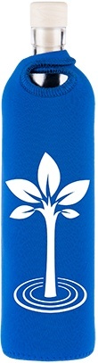 Бутилка FLASKA NEO DESIGN 0.300L: Синьо - Дърво на живота