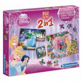 Princess: Пъзел 35 ч. + Кубчета 11676