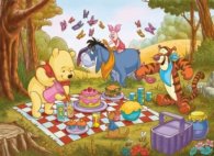 Пъзел Super Color 104 ч.: Winnie the Pooh - 27829