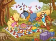 Пъзел Super Color 104 ч.: Winnie the Pooh - 27829