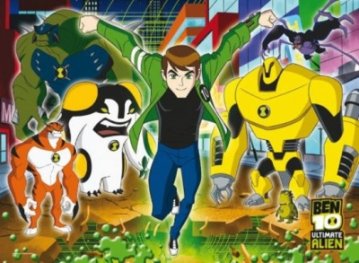 Пъзел Super Color 250 ч.: Ben 10 - 29640