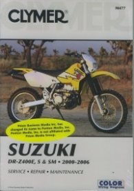 Suzuki DR-Z 400E,S & SM 2000-2006 Service, Repair, Maintenance