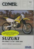 Suzuki DR-Z 400E,S & SM 2000-2006 Service, Repair, Maintenance