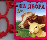 На двора/ Книжка с дръжка