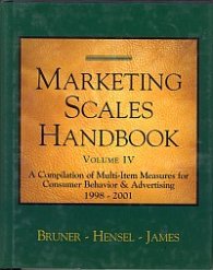 Marketing Scales Handbook, Volume IV: Consumer Behavior