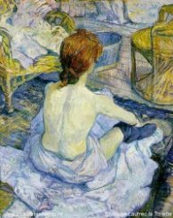 La Toilette / Toulouse - Lautrec