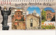 Настолен календар 2014: Serdica- Sredets- Sofia