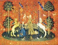 La Dame a la Licorne,orange