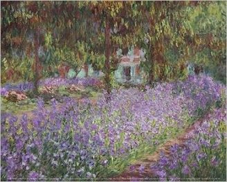 Jardin de l'artiste a Giverny / Monet