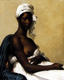 Portrait d'une negresse / Benoist
