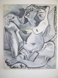Femme a l'oreiller / Picasso