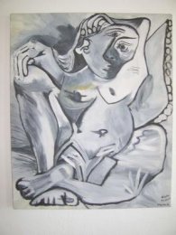 Femme a l'oreiller / Picasso