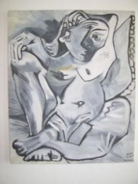 Femme a l'oreiller / Picasso