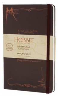 Бележник Moleskine Limited Edition Hobbit Large Ruled Notebook Burgundy [7986]