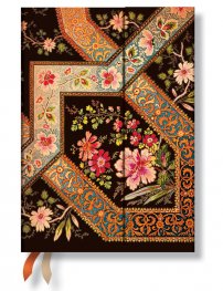 Бележник Paperblanks Diary 2016 Filigree Floral Ebony/ 0614