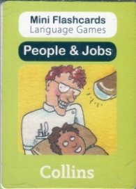 Mini Flash Cards Language Games: People & Jobs