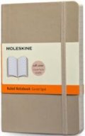 Бележник Moleskine Classic Colored Notebook Pocket Ruled Khaki Beige Soft Cover [3500]