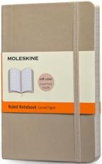 Бележник Moleskine Classic Colored Notebook Pocket Ruled Khaki Beige Soft Cover [3500]