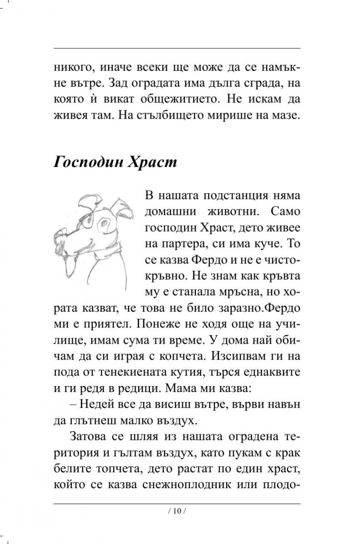 Бос по стърнището