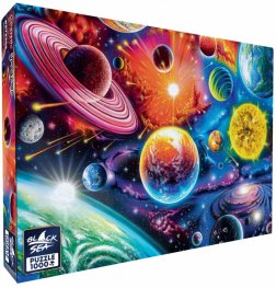 Пъзел Black Sea 1000 части - Космическа феерия, Марк Грегъри