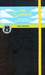 Бележник Moleskine The Simpsons Limited Edition Notebook Pocket Plain Black Hard Cover [4279]
