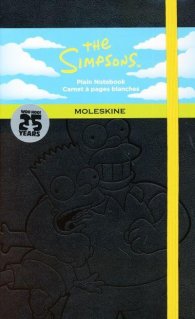 Бележник Moleskine The Simpsons Limited Edition Notebook Pocket Plain Black Hard Cover [4279]